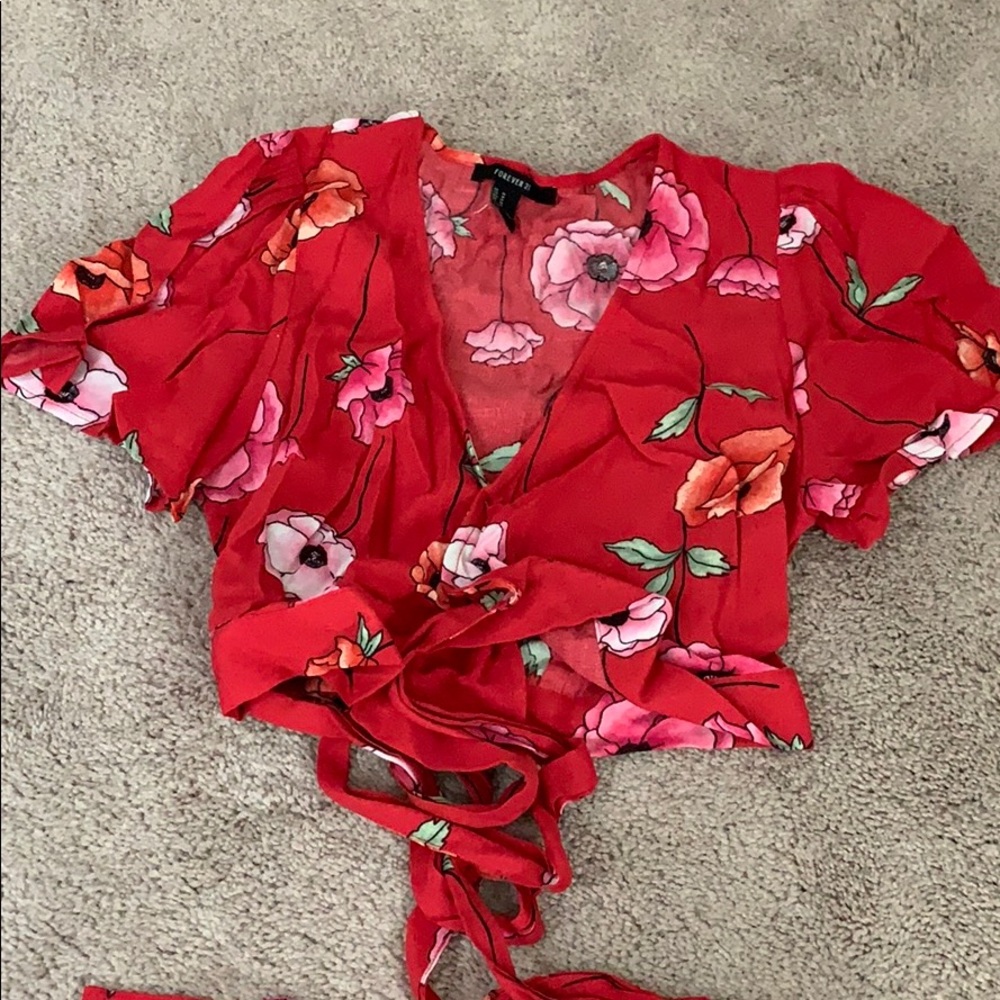 Forever 21 tie top